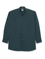 Koszule męskie - Seidensticker Męska koszula z długim rękawem Comfort Fit, ciemnozielony, 41 - miniaturka - grafika 1