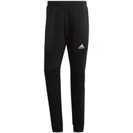 Dresy męskie - Spodnie męskie adidas Essentials BrandLove French Terry czarne HK0384 L - miniaturka - grafika 1