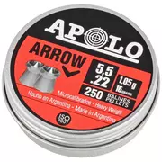 Amunicja do wiatrówek - Śrut Apolo Arrow 5.5 mm, 250 szt. 1.05g/16.0gr (19941) - miniaturka - grafika 1