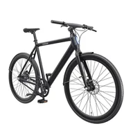 Rowery elektryczne - Rower elektryczny miejski męski Foride M1, 54 cm, 28”, czarny matowy - miniaturka - grafika 1