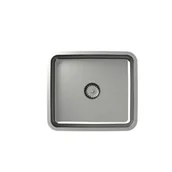 Zlewozmywaki - QUADRON Zlewozmywak stalowy stal szczotkowana NICOLAS SteelQ Nano KS1U-4036-BS-DB-12SR3-P1A-BS - miniaturka - grafika 1