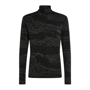 Koszulka męska Icebreaker Merino 260 Vertex LS Half Z Snow Guide Black/Galaxy/J XL - Koszulki męskie - miniaturka - grafika 1