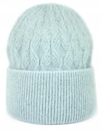 Czapki damskie - Angorowa ciepła czapka Josephine cz22298-1 - miniaturka - grafika 1