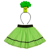 Stroje karnawałowe - ZESTAW BROKUŁ ZIELONY L 3el - miniaturka - grafika 1