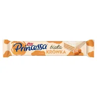 Batoniki - Princessa Biała Wafel o smaku krówka 40 g - miniaturka - grafika 1