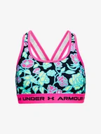 Biustonosze - Biustonosz damski Under Armour G Crossback Mid Printed-BLK L - miniaturka - grafika 1