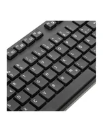 Klawiatury - Targus Wired USB Keyboard D-E CZARNY AKB30D-E - miniaturka - grafika 1