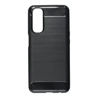 Etui i futerały do telefonów - OEM Futerał Carbon Do Realme C21 Czarny - miniaturka - grafika 1