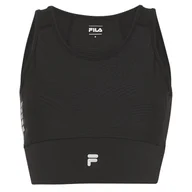 Koszulki i topy damskie - Damska Bielizna FILA RAFAELA BRA TOP FAW0201-80001 – Czarny - miniaturka - grafika 1