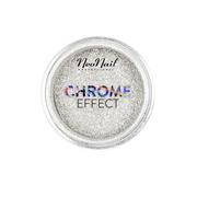 Ozdoby do paznokci - Neonail Puder Chrome Effect    Silver - miniaturka - grafika 1