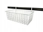 Pozostałe wyposażenie warsztatu - Kenovo kosz druciany pojemny do 25kg do powieszenia szyna +2 haki piwnica - miniaturka - grafika 1