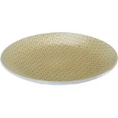 Talerze - Ceramiczny talerz płytki Sea, 27 cm, żółty - miniaturka - grafika 1