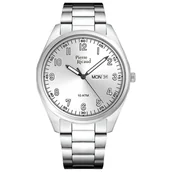 Zegarki męskie - Zegarek Męski Pierre Ricaud P6053.5123Q srebrny - miniaturka - grafika 1