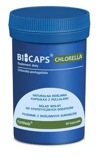 Energy Poland BICAPS CHLORELLA portugalska chlorella w kapsułkach Formeds - Suplementy naturalne - miniaturka - grafika 2