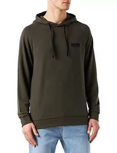 BOSS Bluza z kapturem Trendy H Bluza męska, Open Green361, L - Bluzy męskie - miniaturka - grafika 1