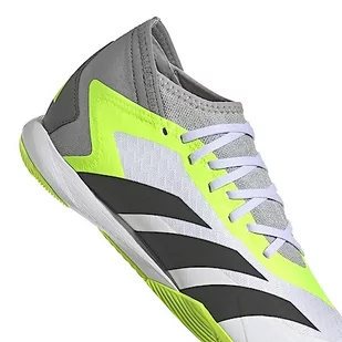 adidas Accuracy.3 halowe buty piłkarskie, Ftwr biały rdzeń czarny klarowna cytryna, 48 EU - Piłka nożna - miniaturka - grafika 1