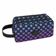 Piórniki - PATIO, saszetka potrójna z rączką coolpack primus dark marshmallow - miniaturka - grafika 1