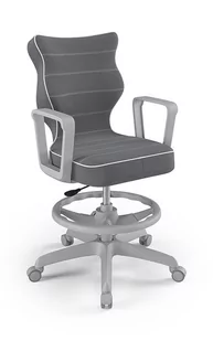Fotel biurowy, krzesło biurowe Krzesło Krzesło młodzieżowe Norm szary Jasmine 33 rozmiar 5 WK+P - Fotele i krzesła biurowe Fotel biurowy, krzesło biurowe Krzesło Krzesło młodzieżowe Norm szary Jasmine 33 rozmiar 5 WK+P - Fotele i krzesła biurowe - miniaturka - grafika 1