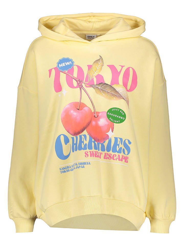 ONLY Bluza w kolorze żółtym