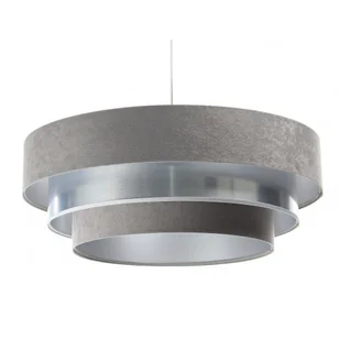 Szaro-srebrna okrągła lampa wisząca nad stół - 4X S454 Arvola - Lampy sufitowe - miniaturka - grafika 1