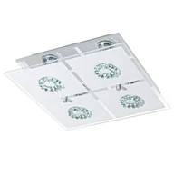 Lampy sufitowe - Eglo RONCATO 93783 Lampa sufitowa LED Z KRYSZTAŁKAMI - miniaturka - grafika 1