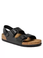 Klapki i japonki męskie - Birkenstock Sandały Milano Bs 0034191 Czarny - miniaturka - grafika 1