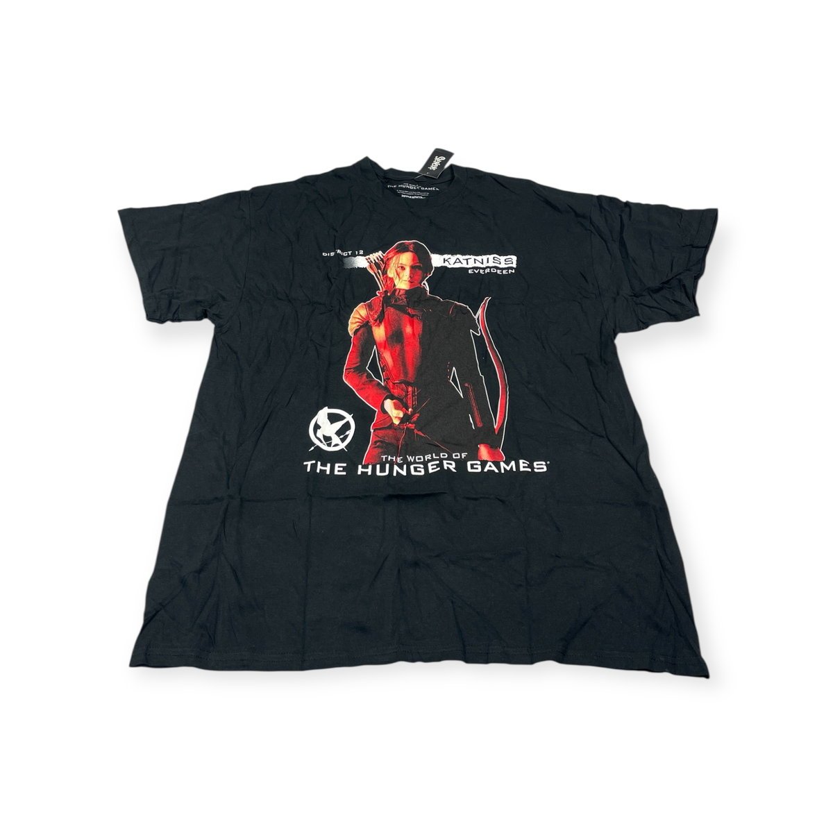 Koszulka T-shirt męska okrągły dekolt SPENCER'S THE HUNGER GAMES XL