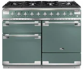 Kuchenki gazowo-elektryczne - Falcon Elise 110 Zielony mineral szczotkowany nikiel - miniaturka - grafika 1