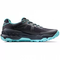 Buty trekkingowe damskie - Buty damskie Mammut Sertig II Low GTX® Women Rozmiar butów (UE): 38 / Kolor: czarny/niebieski - miniaturka - grafika 1