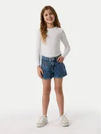 Spodenki damskie - NAME IT Szorty jeansowe Bella 13229316 Niebieski Regular Fit - miniaturka - grafika 1