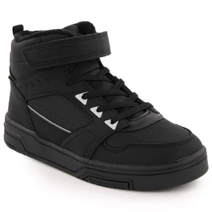 Buty ocieplane Big Star Jr OO374122 INT2042 czarne - Buty dla dziewczynek - miniaturka - grafika 1