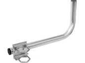 Uchwyty i mocowania do anten satelitarnych - Blow Uchwyt maszt antenowy balkonowy uniwersalny 38/500 cynkowany + cybanty 76-889# - miniaturka - grafika 1