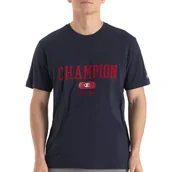 Koszulki męskie - Koszulka Champion Crewneck 22043-BS501 - granatowa - miniaturka - grafika 1