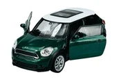 Samochody i pojazdy dla dzieci - WELLY MINI COOPER S PACEMAN ZIELONY 1:34 43685 - miniaturka - grafika 1
