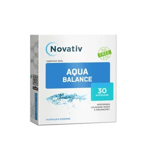 Novativ Aqua Balance, 30kaps. - Odchudzanie i oczyszczanie - miniaturka - grafika 1