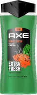 Żele pod prysznic dla mężczyzn - Unilever AXE Jungle Fresh Żel pod prysznic dla mężczyzn 3w1 400 ml - miniaturka - grafika 1