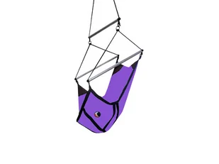 Ticket to The Moon Moon Chair Mini Kids, purple 2021 Hamaki TMMMC30 - Fotele ogrodowe wiszące - miniaturka - grafika 1