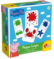 Puzzle - Puzzle Gra edukacyjna Logic Peppa Pig. Świnka Peppa LISCIANI 95292 - miniaturka - grafika 1