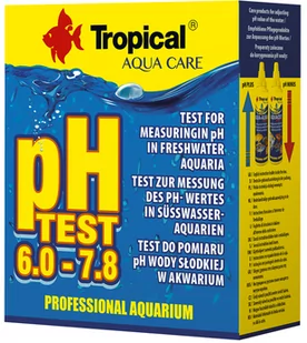 Tropical pH Test do wody 6.0-7.8 do wody słodkiej 80102 - Pozostałe akcesoria do akwarium - miniaturka - grafika 1