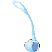 Lampy stojące - Platinet Lampka  Lampka biurkowa + lampka nocna, niebieska (43737) - miniaturka - grafika 1