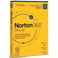 Programy antywirusowe - Symantec Norton 360 DELUX 50GB PL 1U 5Dvc 1Y 21408667 - miniaturka - grafika 1