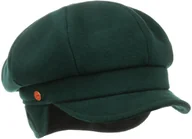 Czapki dla dzieci - Czapka Newsboy Camilla by Mayser, ciemnozielony, S (54-55 cm) - miniaturka - grafika 1