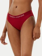Stroje kąpielowe - Tommy Hilfiger Dół od bikini UW0UW04120 Czerwony - miniaturka - grafika 1