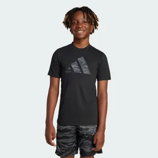 Koszulka Training Essentials Camo-Print Kids - Odzież sportowa dziecięca - miniaturka - grafika 1