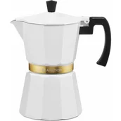 Zaparzacze i kawiarki - Biała Kawiarka Aluminiowa Royal Ambition 300 Ml - miniaturka - grafika 1