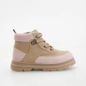 Buciki dla niemowląt - Reserved - Trzewiki z imitacji skóry - Brązowy - miniaturka - grafika 1