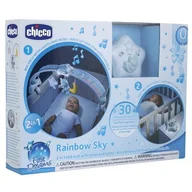 Zawieszki dla dzieci i niemowląt - CHICCO ZABAWKI Chicco zabawki 143290 panel/łóżeczko rainbow sky niebieski - miniaturka - grafika 1