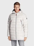 Kurtki i kamizelki sportowe męskie - Helly Hansen Kurtka puchowa Rigging 53788 Szary Regular Fit - miniaturka - grafika 1