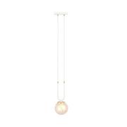 Lampy sufitowe - Emibig GLAM 1 WHITE/MIODOWY 1117/1 lampa wisząca szklane klosze GLAMOUR 1117/1 - miniaturka - grafika 1