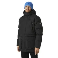 Kurtki i kamizelki sportowe męskie - Męska kurtka Helly Hansen Reine Puffy Jacket black - S - miniaturka - grafika 1
